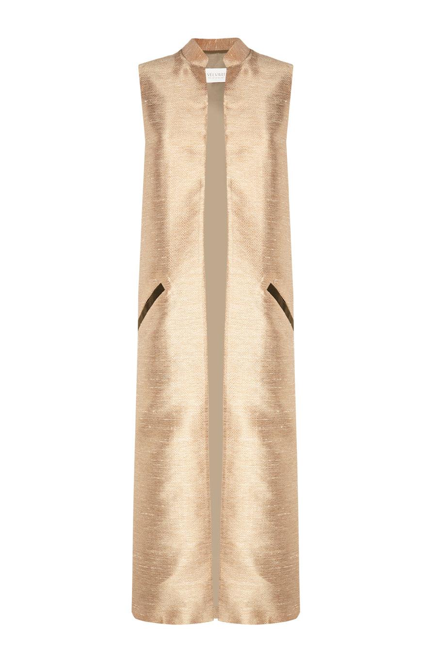 Chaleco largo - Ivory - VELVART