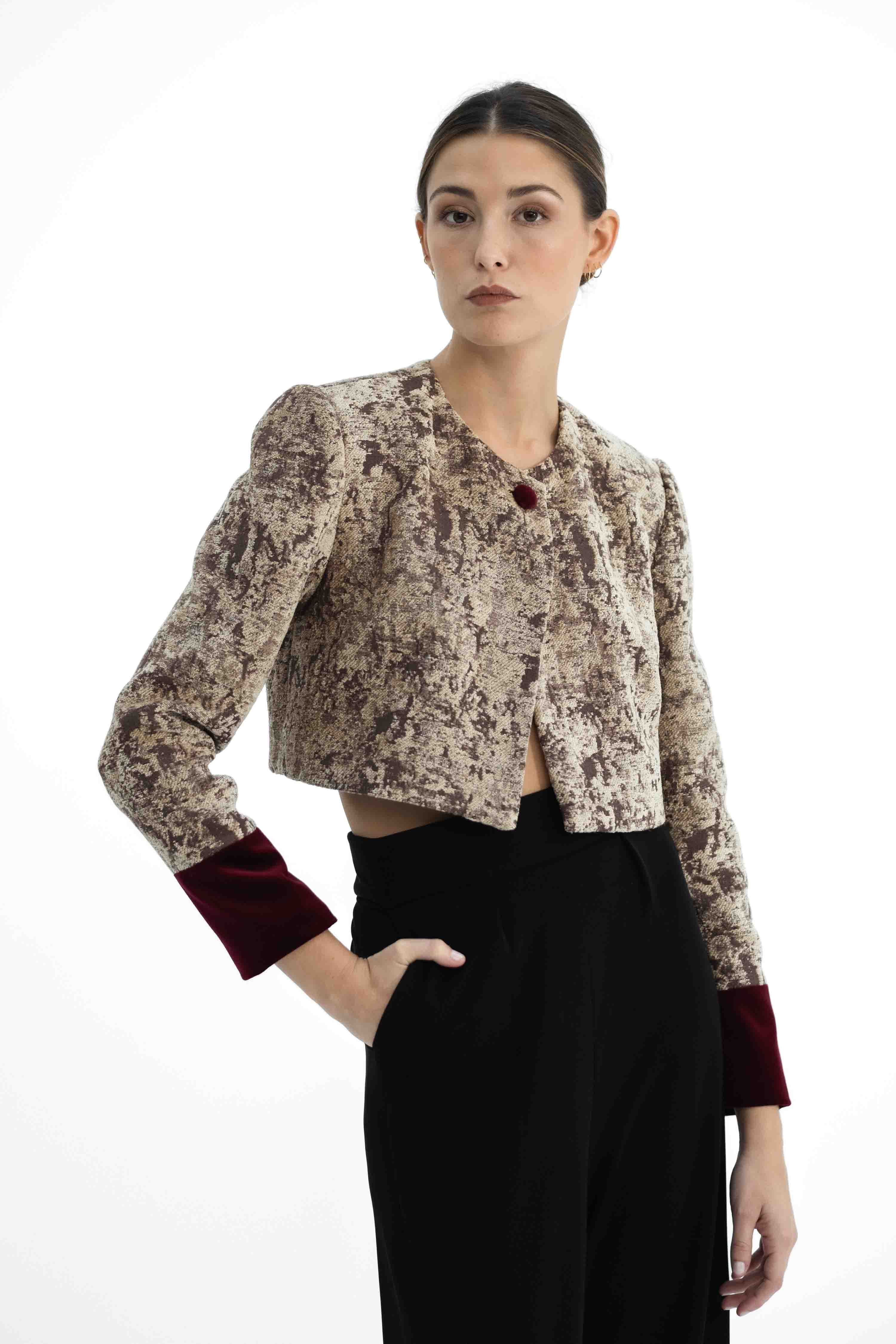 CHAQUETA - TERRE TEXTURÉE